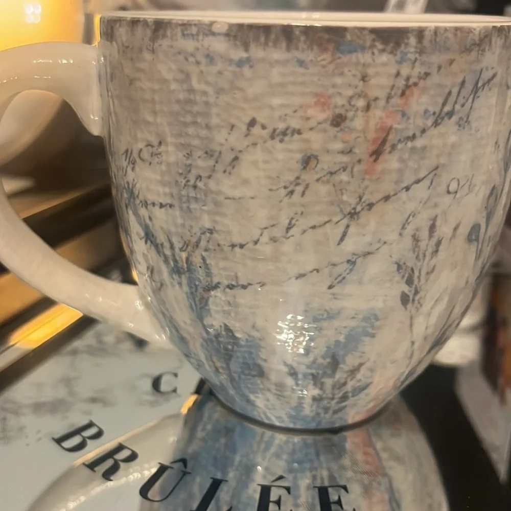Extra Large Vintage Owl Mug Pier 1 Imports Ironstone Mug